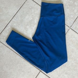 Nike Dry Fit Blue Leggings Size M